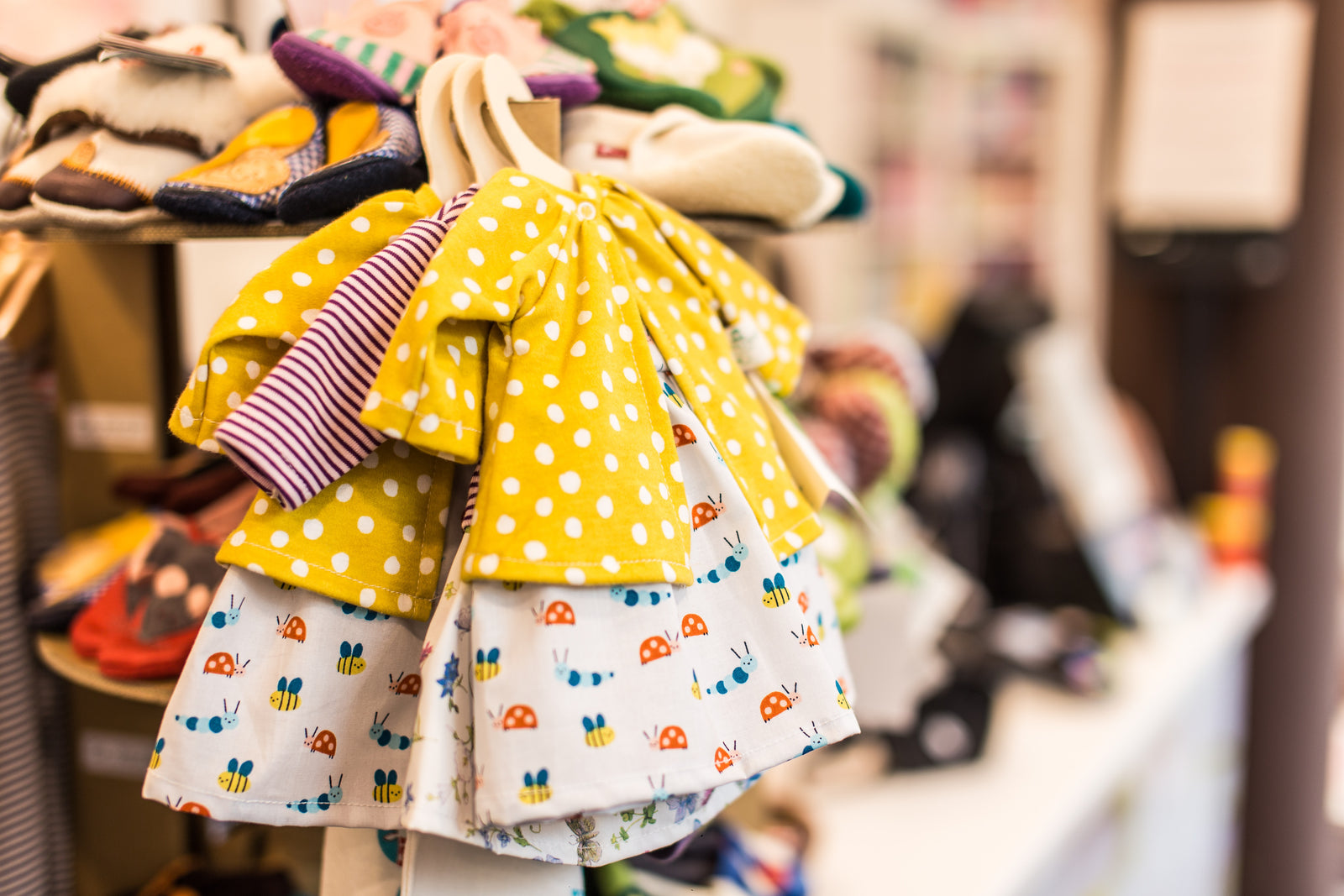 Simple solutions for organising baby clothes