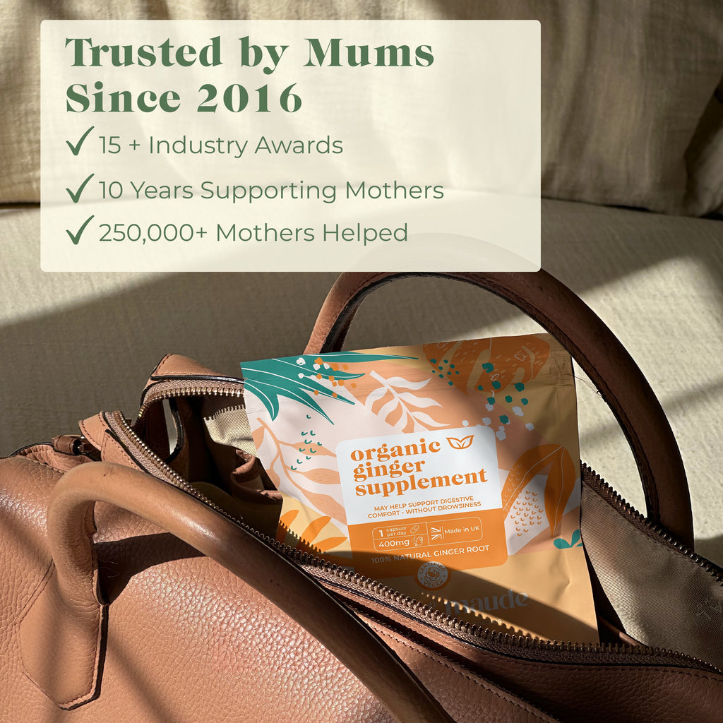 Morning Sickness Organic Ginger Supplement