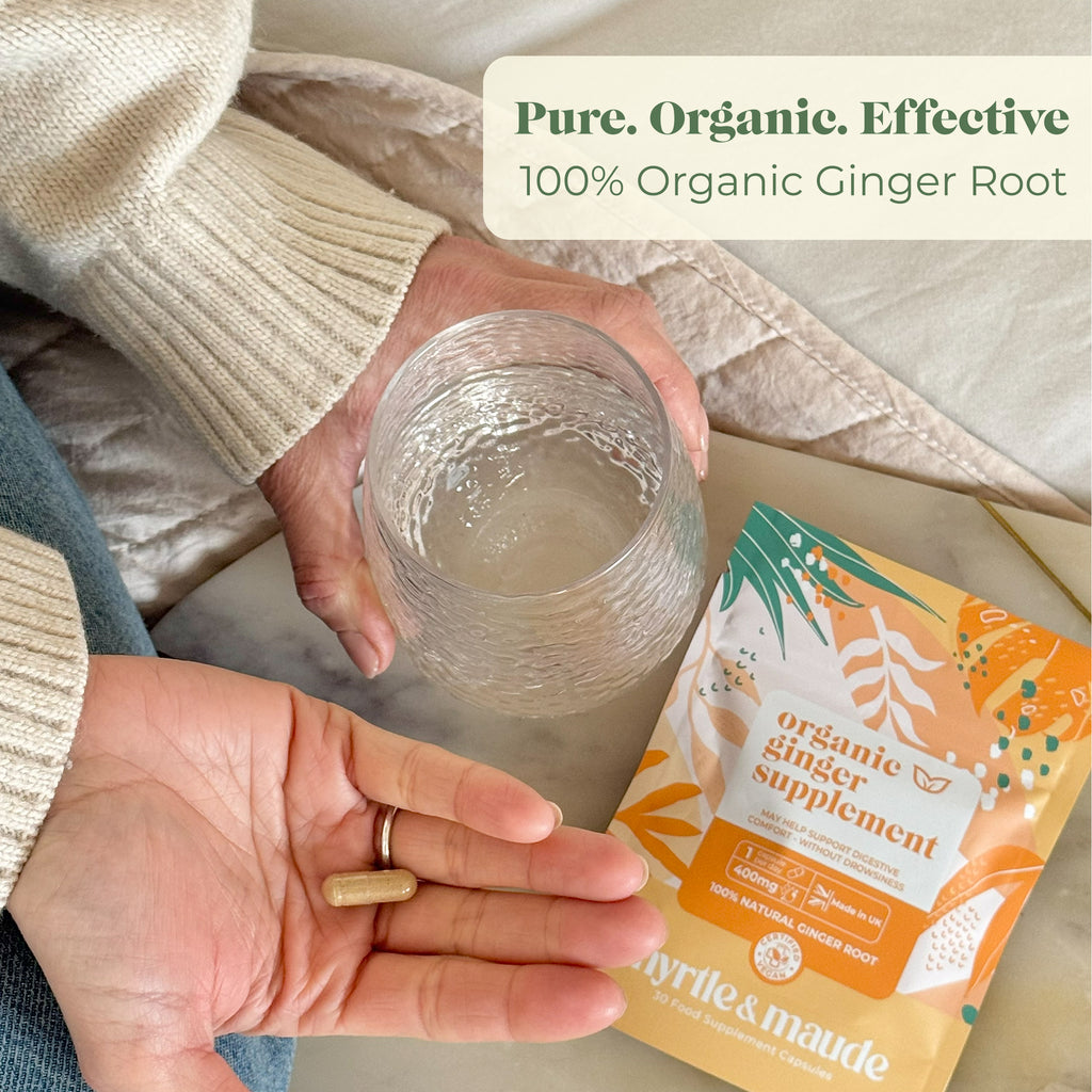 Morning Sickness Organic Ginger Supplement