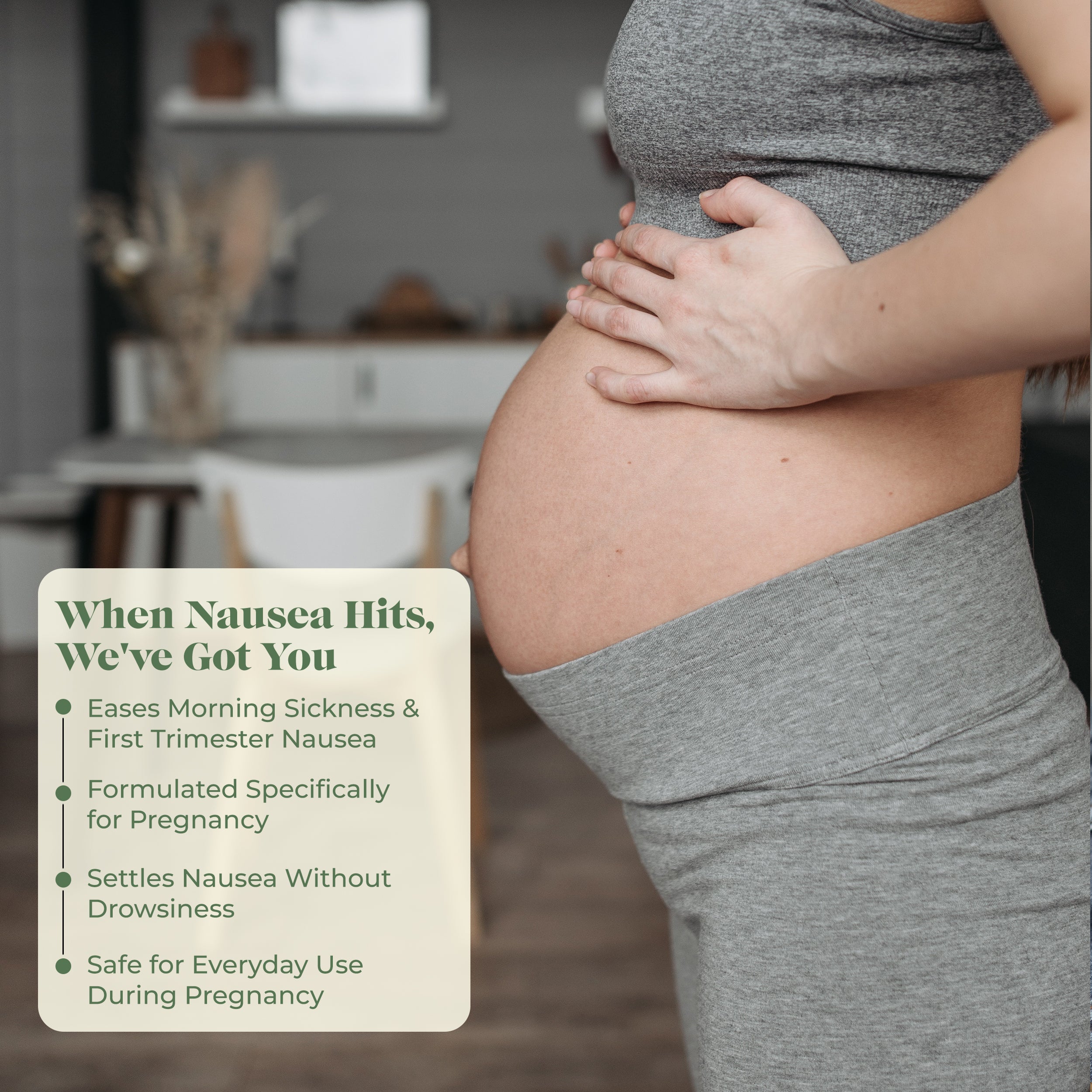 Morning Sickness Organic Ginger Supplement