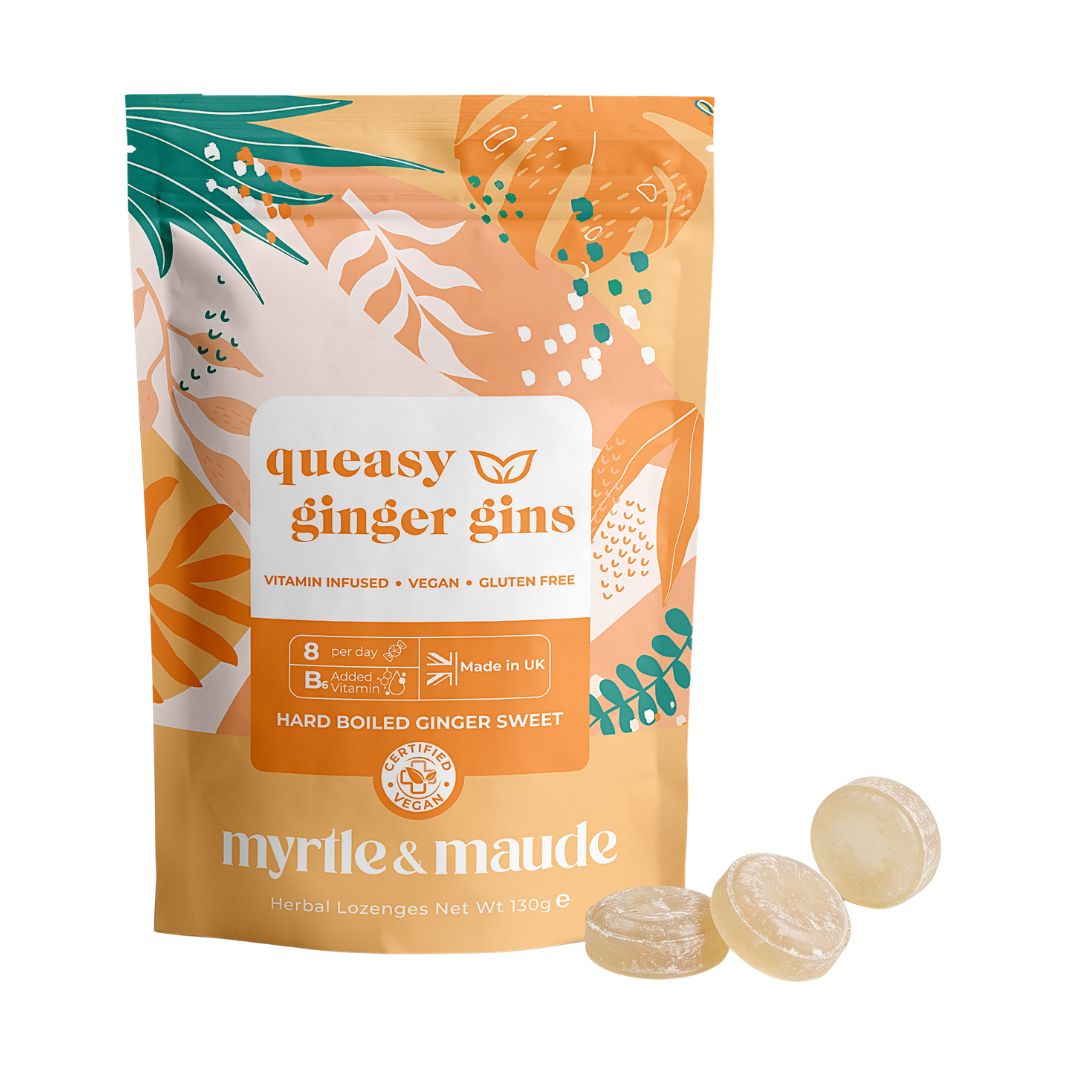 Morning Sickness Vitamin B6 Ginger Gins